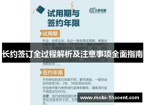 长约签订全过程解析及注意事项全面指南
