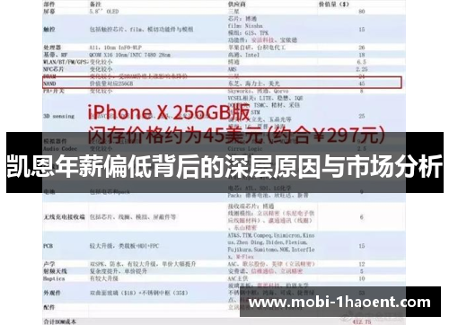 凯恩年薪偏低背后的深层原因与市场分析